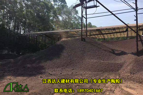 密度不同，陶粒也不同